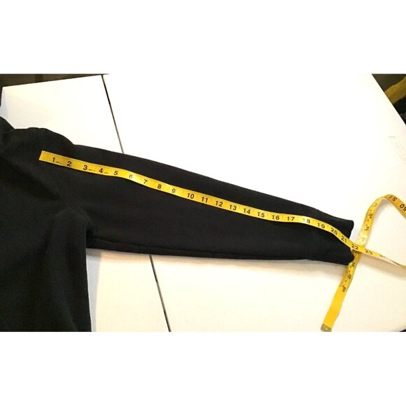 AMAZON ESSENTIALS- WOMEN BLACK PULLOVER SWEATSHIRT FRONT KANGAROO POCKET SIZE M - Picture 6 of 8